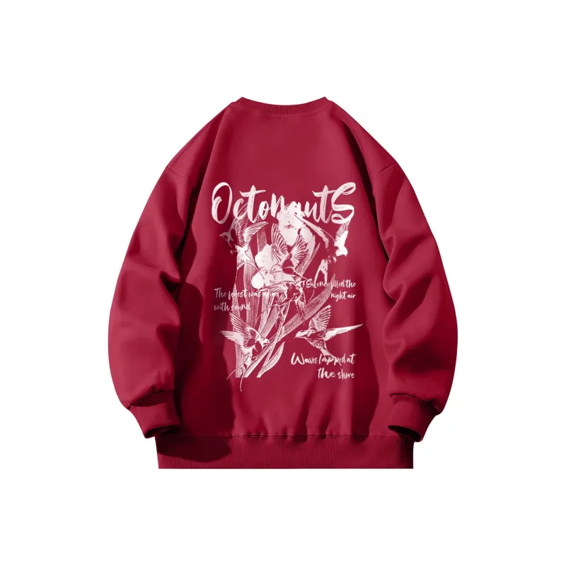 Small Columns Under The Sea Sweatshirt Unisex-23