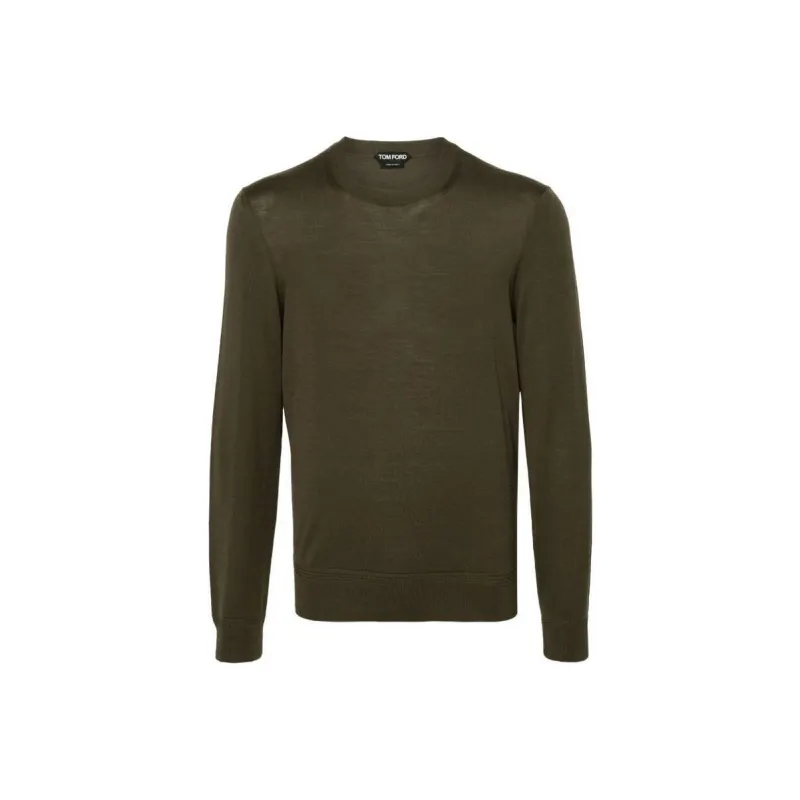 TOM FORD Crewneck Fine Knit Jumper-0