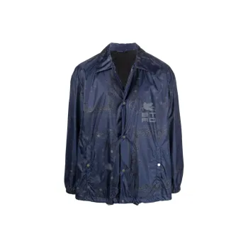 ETRO Paisley Printed Drawstring Jacket