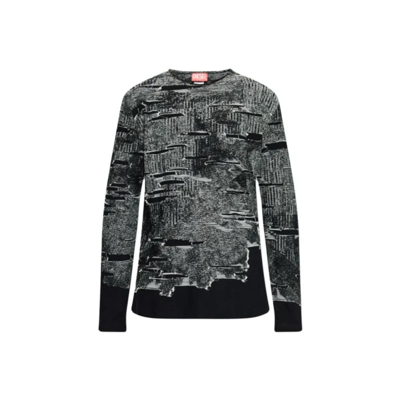 DIESEL K Cadmo Distressed Jumper-0