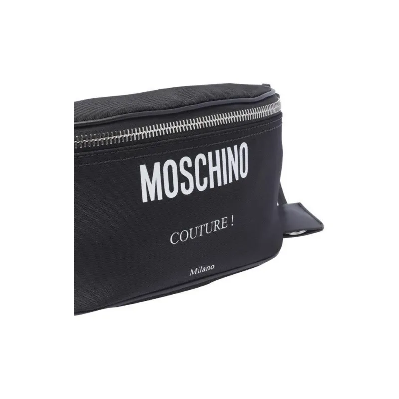 MOSCHINO Logo Plaque Belt Bag-3