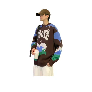 Tonlion Sweater Men's Dark Brown