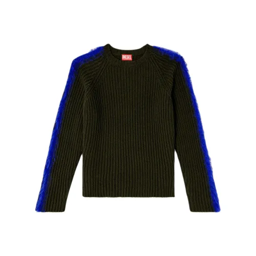 DIESEL FW24 Sweater Men's Olive Green