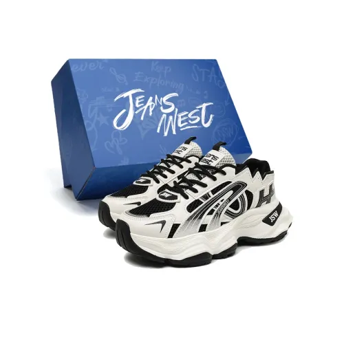 JEANSWEST Unique Charm, Free And Lively Slip Resistant Low Top Chunky Sneakers Unisex