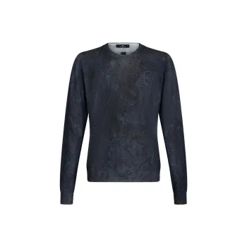 ETRO Paisley jacquard Fine knit Jumper