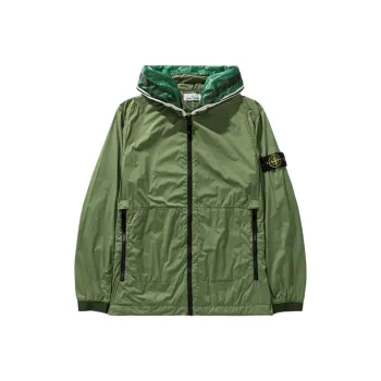 STONE ISLAND Jackets Men Green