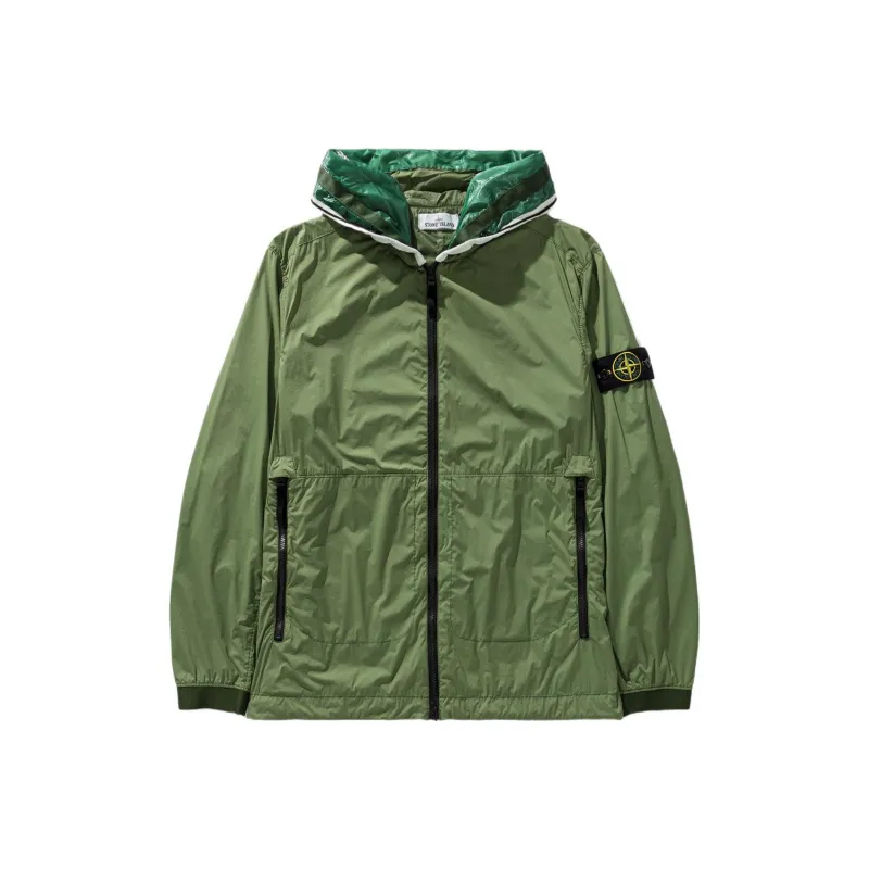 STONE ISLAND Jackets Men Green-0