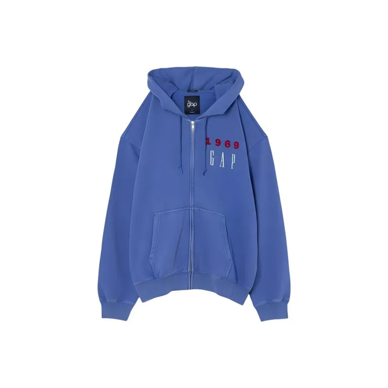 GAP 55th Anniversary Limited Edition Series Sweatshirts Unisex Bright Blue-0