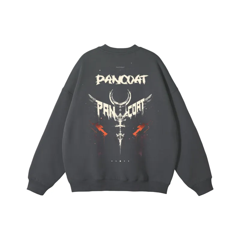 Pancoat Sweatshirt Unisex Burgundy-4