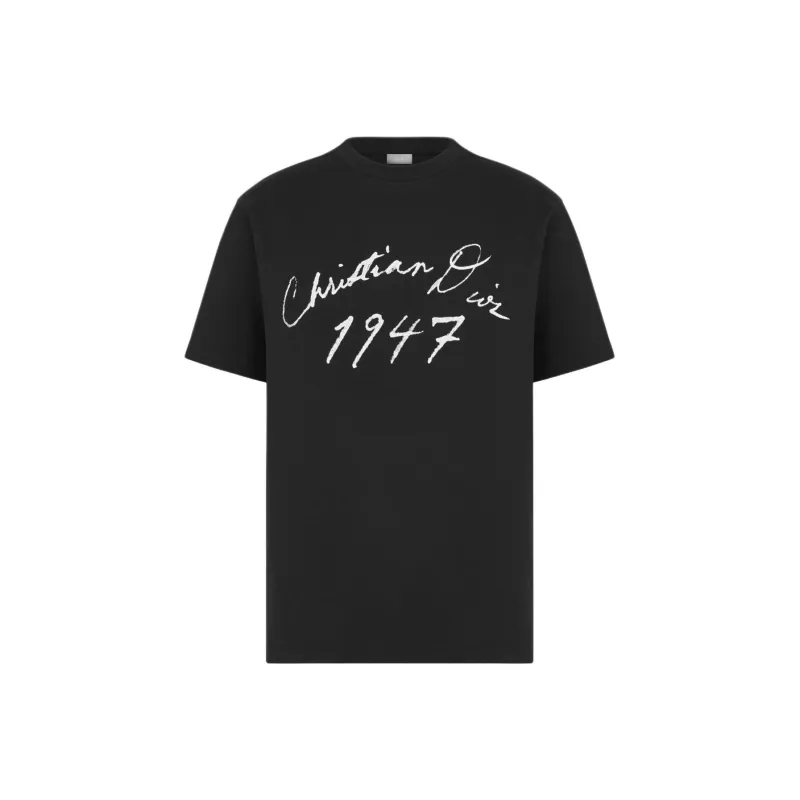 DIOR 1947 Crewneck Short-Sleeved T-Shirt-0