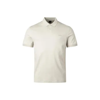 HUGO BOSS Logo embroidered Cotton Polo Shirt