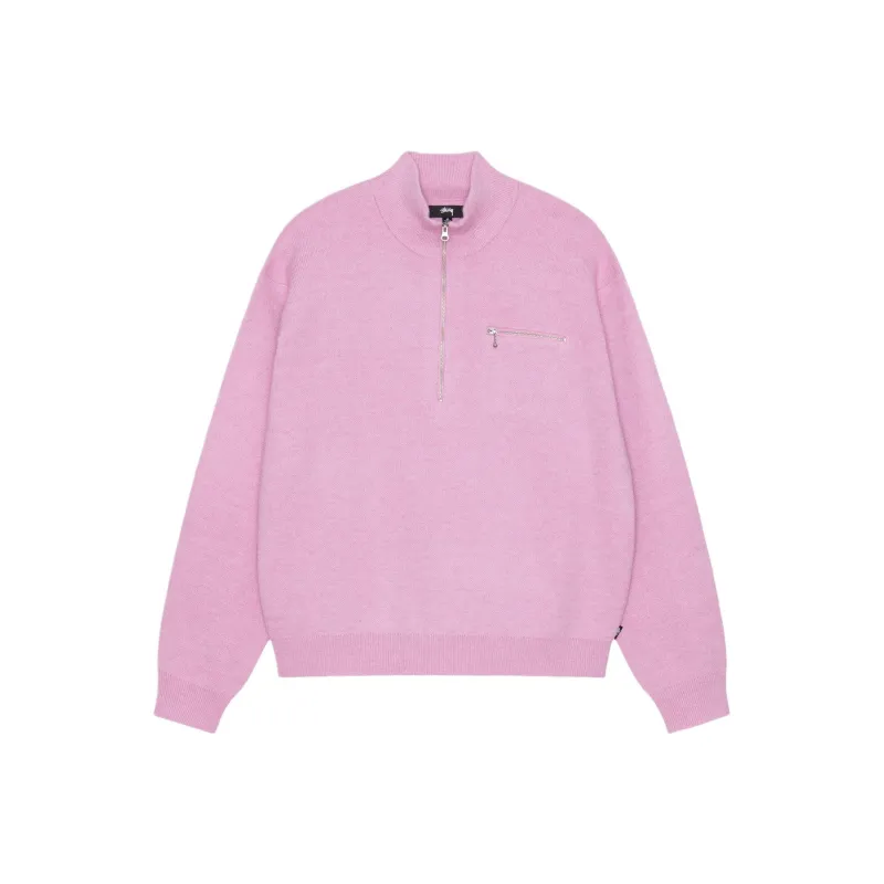 Stussy SS24 Drop2 Half-zip Mock-neck Jumper-2