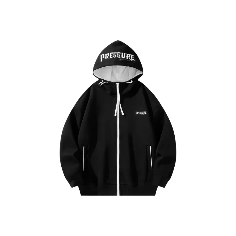 PRESSURE Sweatshirt Unisex Navy Blue & Yellow-8