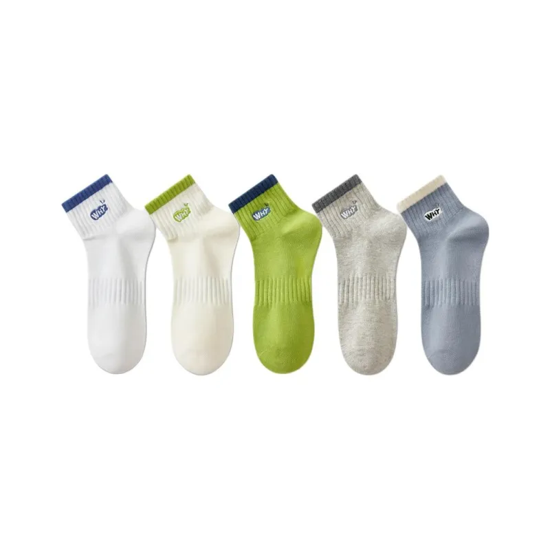 Temooues Ankle Socks Unisex 5 Pack-7