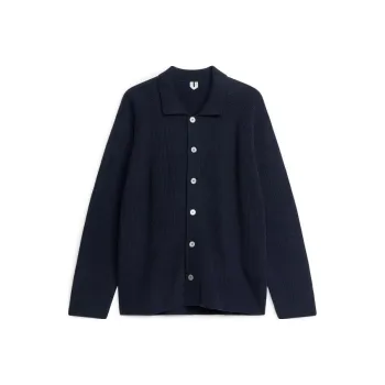 ARKET Sweaters Men Dark Blue