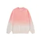 Pink White Crew Neck