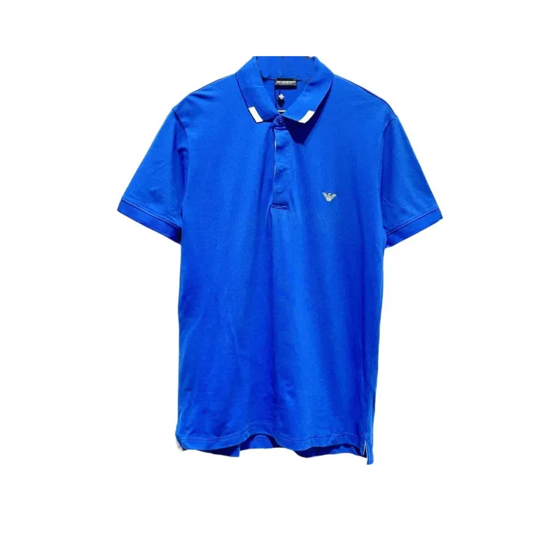 EMPORIO ARMANI Polo Shirt Men's Blue-0