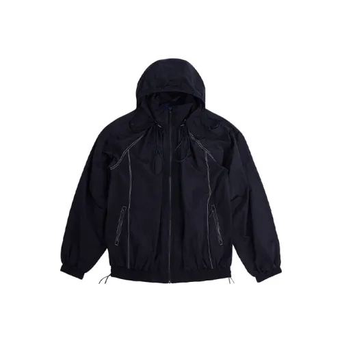 Ader Error Blue Hats Caps Men Black