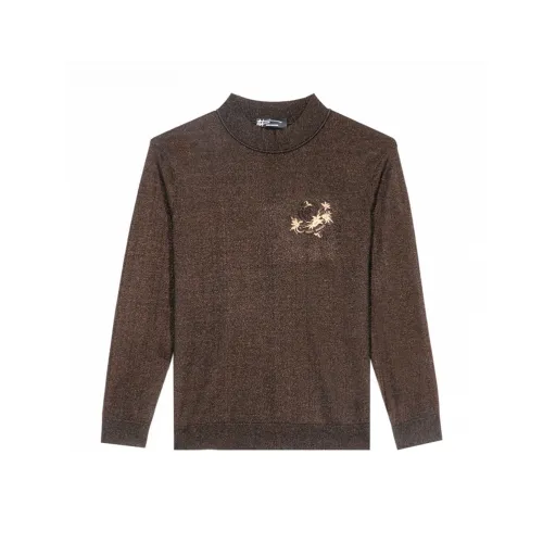 ANDREW MACKENZIE Knitwear Men's Coffee
