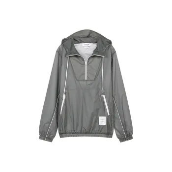 THOM BROWNE Jackets Men Gray