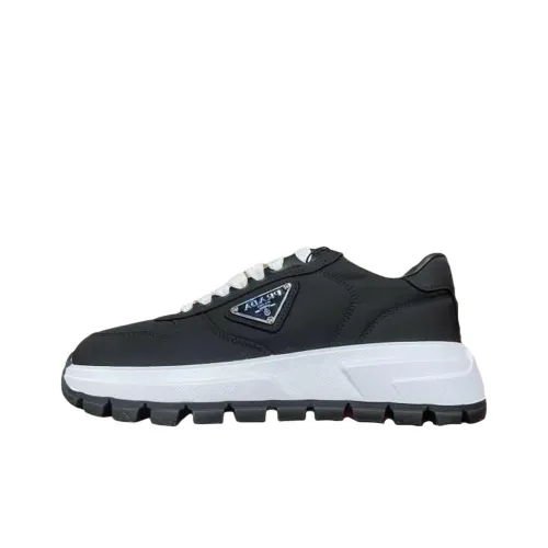 PRADA Low Top Casual Shoes Women's Black
