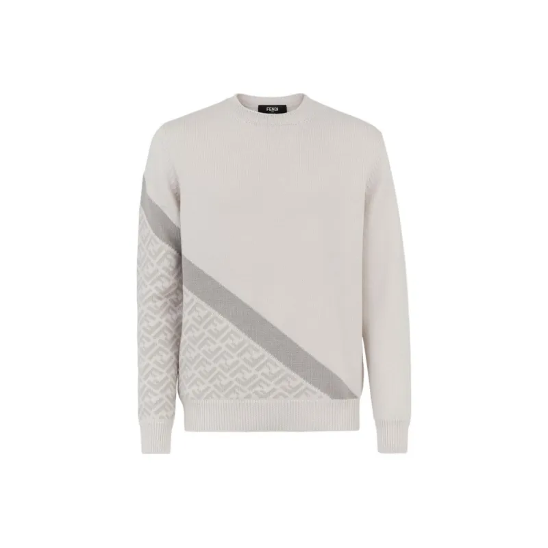 FENDI Sweaters Men White-0