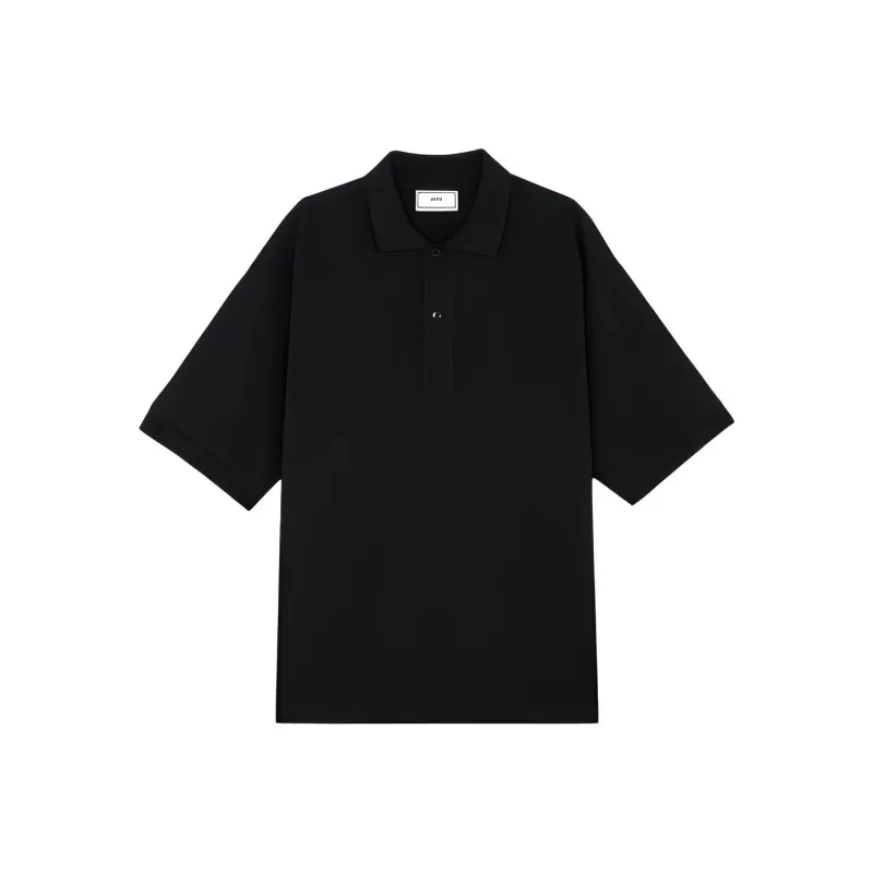 AMIPARIS SS21 Polo Shirt Men's Black-0