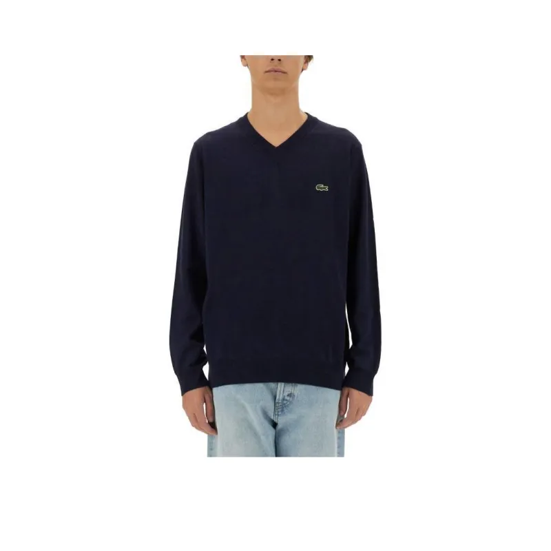 LACOSTE Crocodile patch Sweater-0