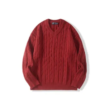 I’m David Knitwear Unisex Burgundy