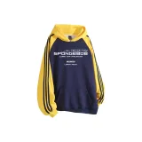 Navy Blue & Yellow Sleeves (White Logo)