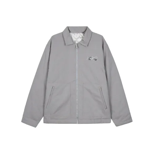 JORDAN Flight Jackets Men Gray