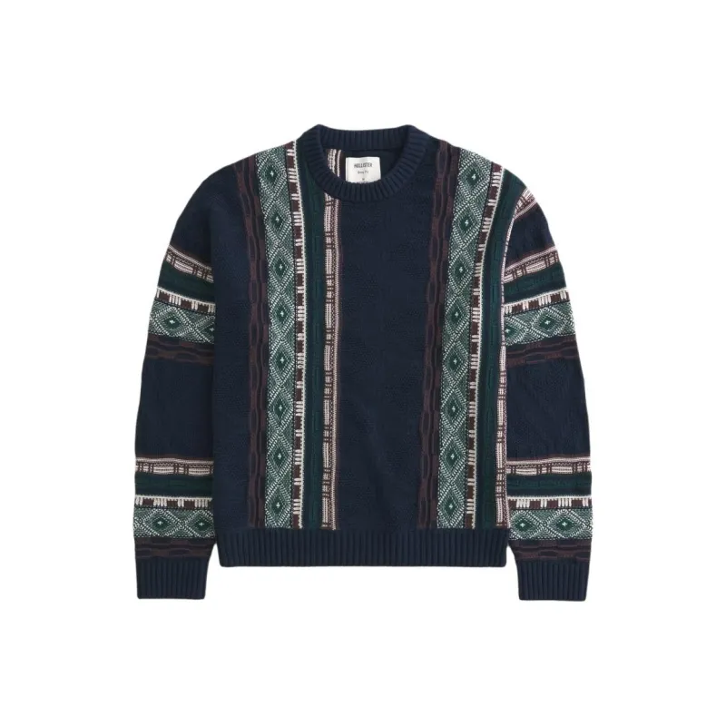 Hollister Sweater Men's Marine Blue-0