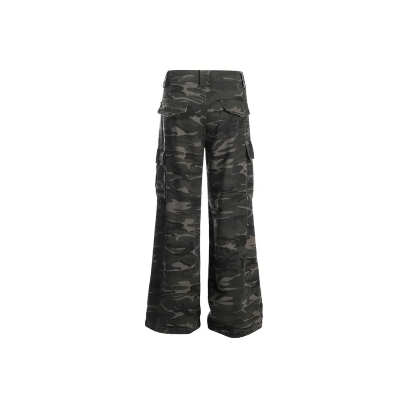 BONAS Casual Pants Unisex Camouflage-1