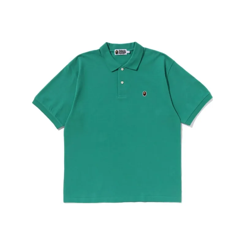 Bape One Point Relaxed Fit Polo Shirt-5