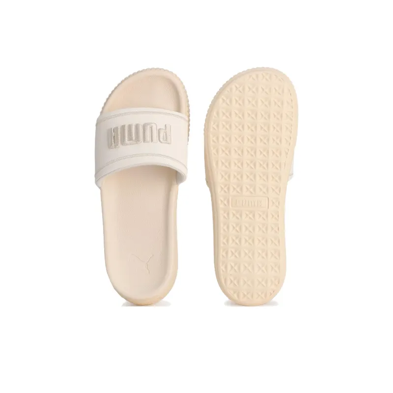 PUMA Platform Slide EVA Slip Resistant Abrasion Resistant Slide Slippers Women's White-3