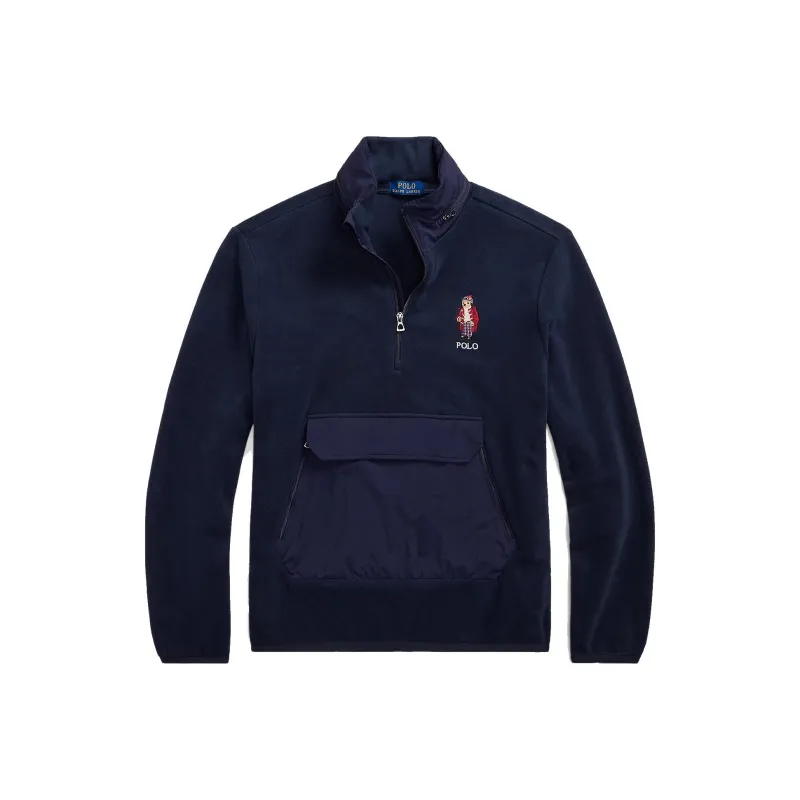 Polo Ralph Lauren Half Zipped Fleece Jacket-0