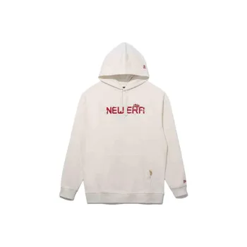 New Era Snake Year Spring Festival Limited Series Sweatshirts Unisex Ivory White