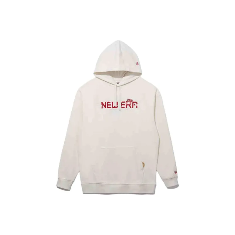 New Era Snake Year Spring Festival Limited Series Sweatshirts Unisex Ivory White-0