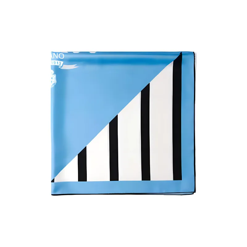 PRADA Silk Scarves Women's Sea Blue-1