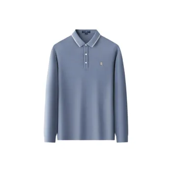 Montagut Polo Shirt Men's Gray Blue