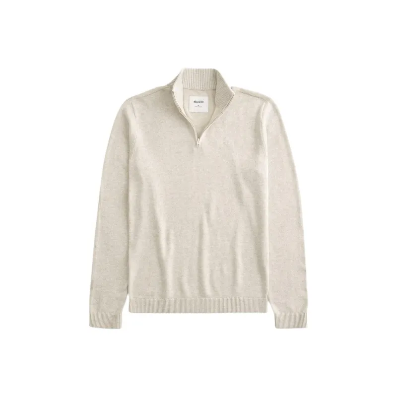 Hollister Sweaters Men Cream-0