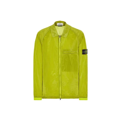 STONE ISLAND Jacket Fall Men's Lemon Yellow