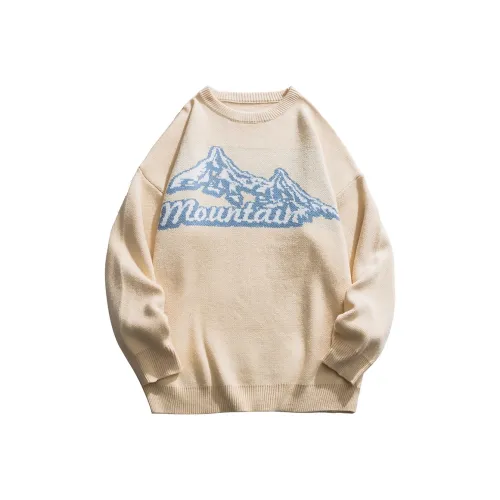 STORMATE Off-The-Shoulder pullover Hoody Thickened Warm Knitwear Sweater Unisex