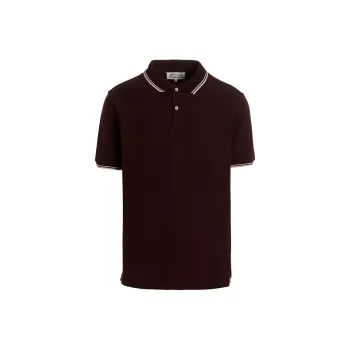 Maison Margiela Polo Shirt Men's Brick Red
