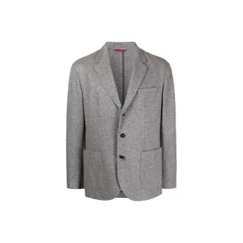 Brunello Cucinelli Single Breasted Jersey Blazer