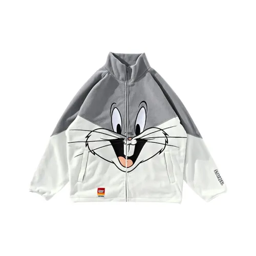 STAYREAL LEYITONG Jacket Unisex Gray White