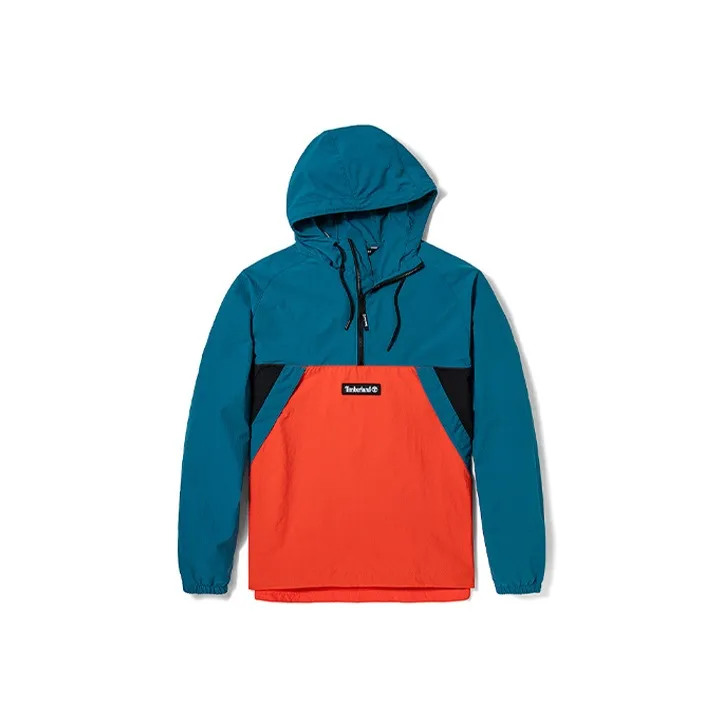 Timberland Jackets Men Blue Orange Multicolor-0