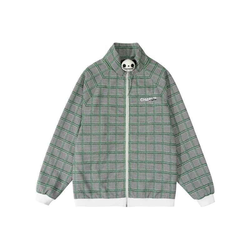 Charlie Luciano Jacket Unisex Green White-0