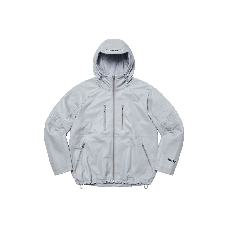 Supreme GORE TEX Leather Jacket-0