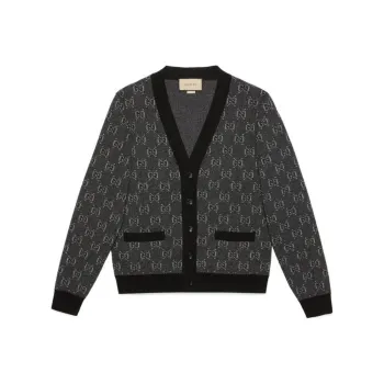 GUCCI Knitwear Men Gray